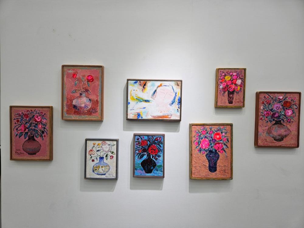 구만채 개인전 '꽃은 피고' 이미지