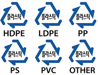 플라스틱재활용로고