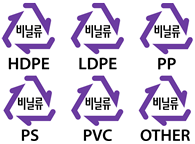 비닐류재활용로고
